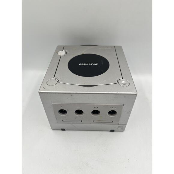 Nintendo GameCube DOL-001 Silver System Console Only For Parts Or Repair Only - Picture 1 of 9
